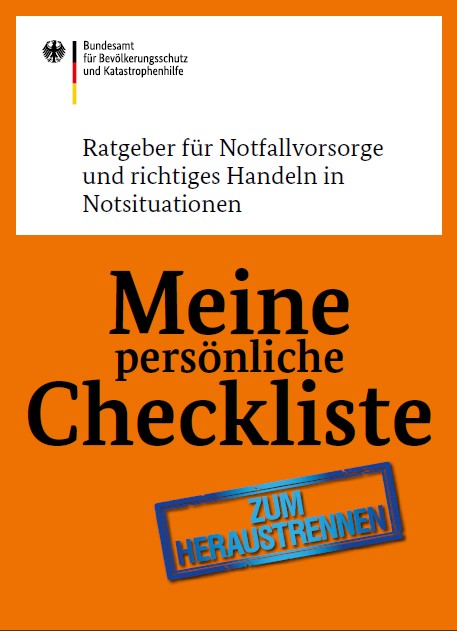 Notfall Checkliste