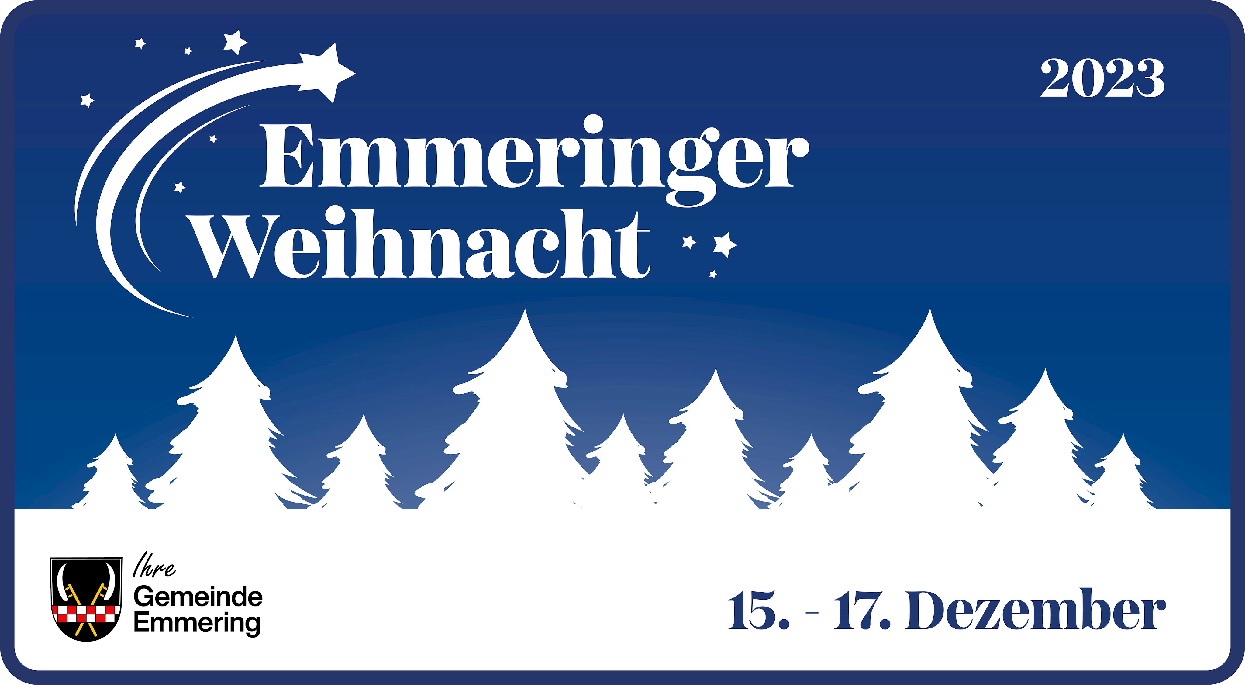 Das Programm der Emmeringer Weihnacht 2023