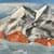 Dhalaugiri Base Camp, Acrylbild von Waltraud Kosak-Gonzalez